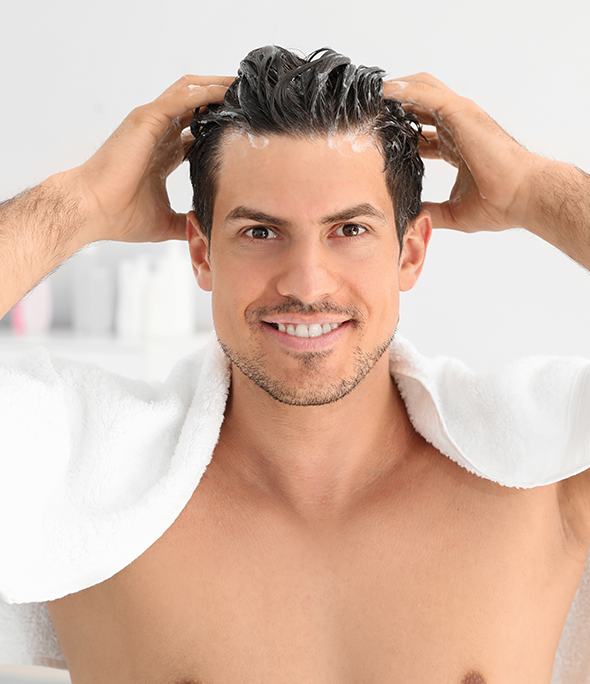 Reparierende Maske